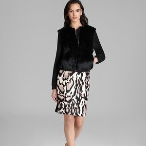 Diane Von Furstenberg Fur Bomber Jacket